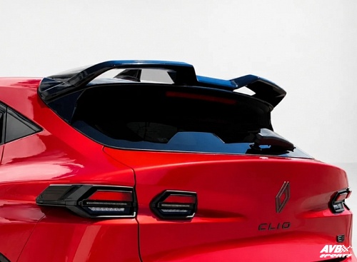 Rear wing roof