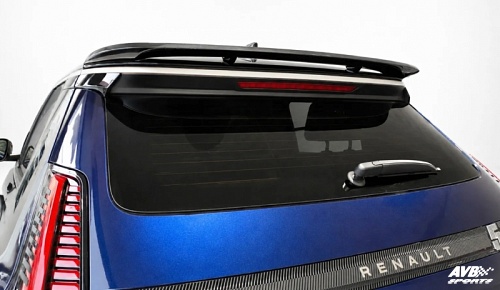 Rear wing roof
