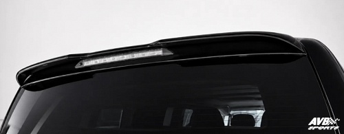 Rear wing roof