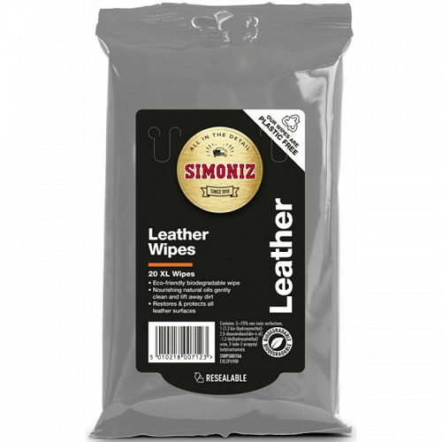 Leather wipes